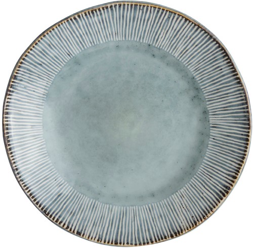 Dutch Rose Plate 21,5 cm Blue