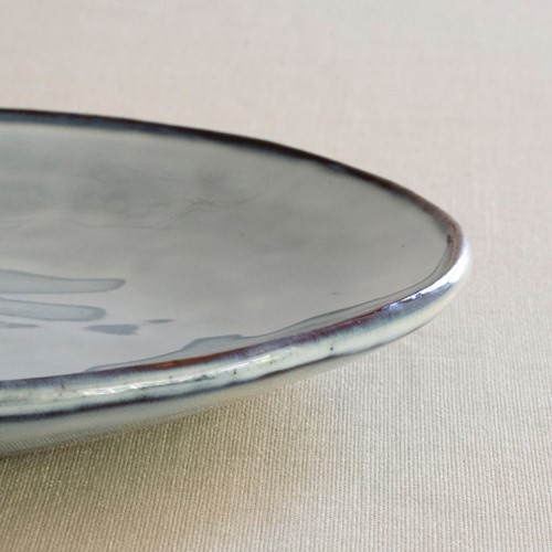 Dutch Rose Plate 26,5 cm Blue-3
