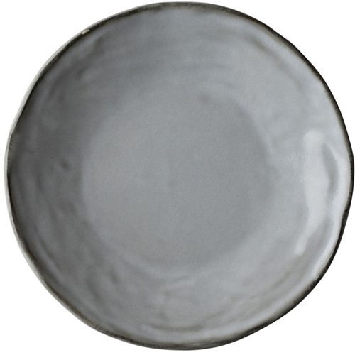 Dutch Rose Plate 17 cm Light Grey
