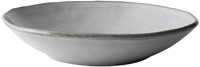 Dutch Rose Plate Deep 23,5 cm Light Grey