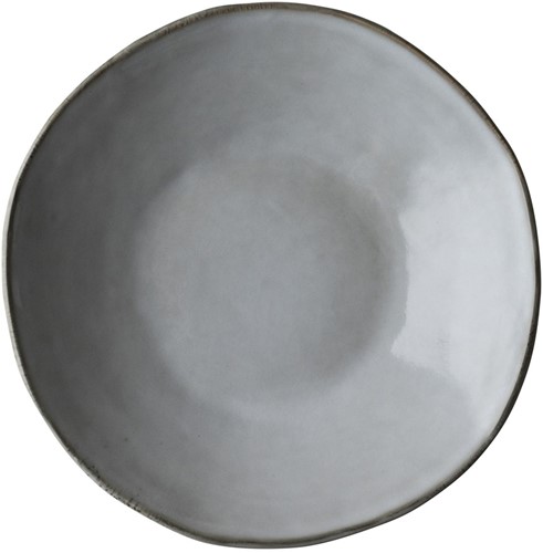 Dutch Rose Plate Deep 23,5 cm Light Grey-2