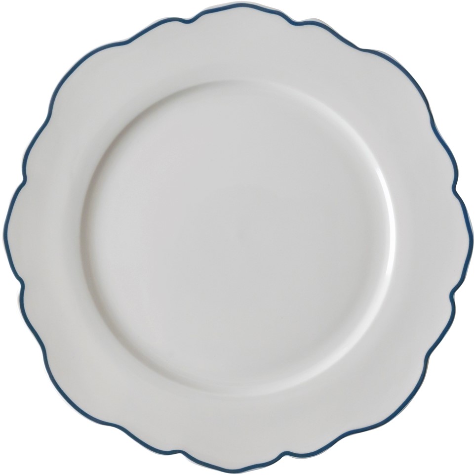 NUTRIUPS Quiche Form Ceramic, Tartform Ceramic Oven Proof, 25.5cm, Blue