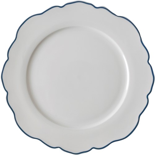 Laura Ashley Plate Irregular 24,5 cm Blue 