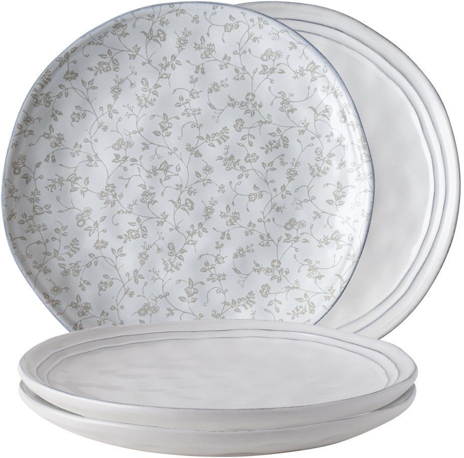 Laura Ashley Set 4 plates 23 cm Wegter