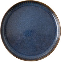 Dutch Rose Sapphire Plate 18.5 Blue