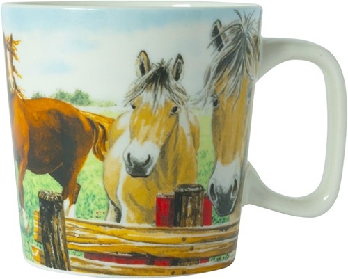 Wiebe van der Zee Minimug Horse 23 cl.
