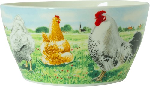 Wiebe van der Zee Bowl Chicken 13 cm