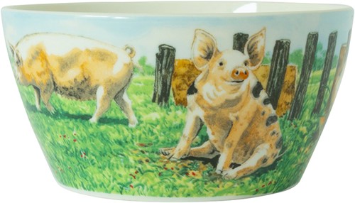 Wiebe van der Zee Bowl Pig 13 cm 