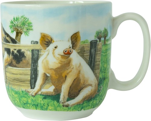 Wiebe van der Zee Mug XL Pig 41 cl.