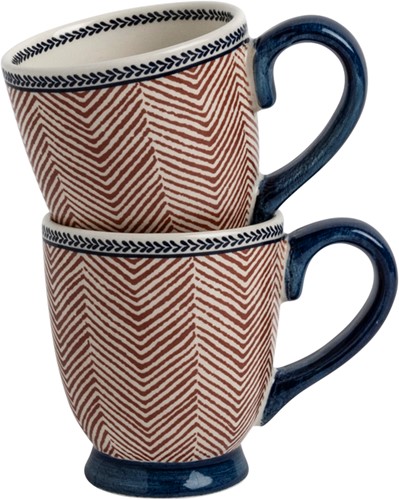 Giftset 2 Minimugs Edwin Blue Terra 20 cl.
