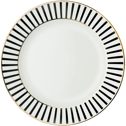Dutch Rose Plate 21 cm Stripe Gold