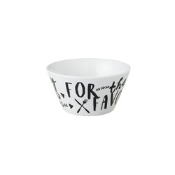 Dutch Rose Bowl 10 cm Snacks White
