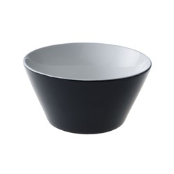Dutch Rose Bowl 14 cm Uni Black