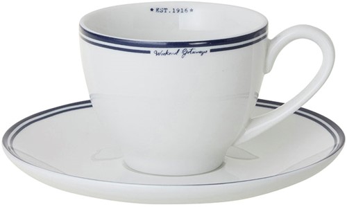 Jackies Bay Cup and Saucer Espresso 8 cl.