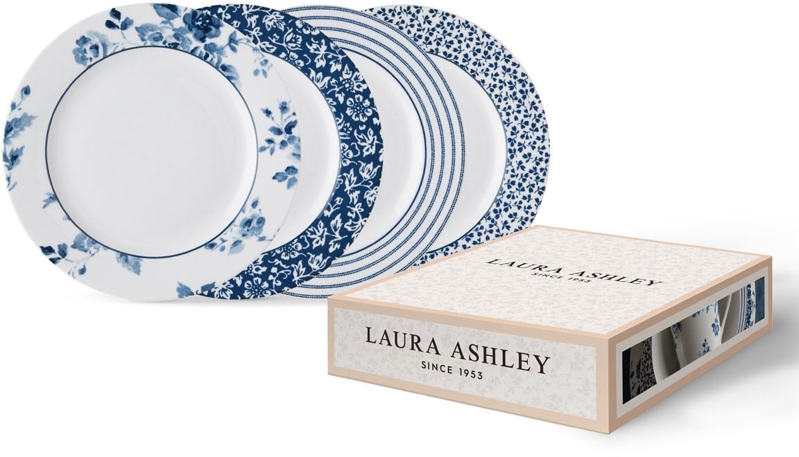 Laura Ashley Blueprint Collectables Set 4 Borden 20 cm
