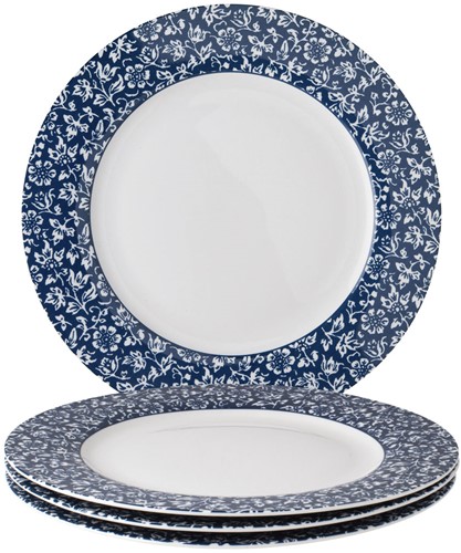 Laura Ashley Giftset 4 Plates 26 cm Sweet Alyssum