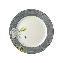 Laura Ashley Plate 20 cm Midnight Pinstripe