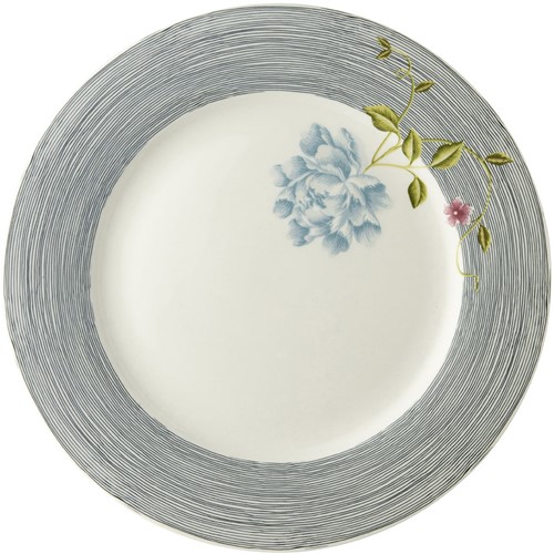 Laura Ashley Plate 26 cm Midnight Pinstripe