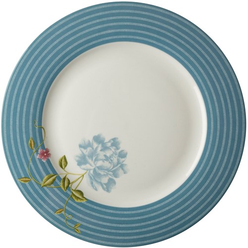 Laura Ashley Plate 26 cm Seaspray Candy Stripe