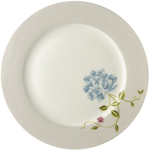 Laura Ashley Plate 30 cm Cobblestone Pinstripe