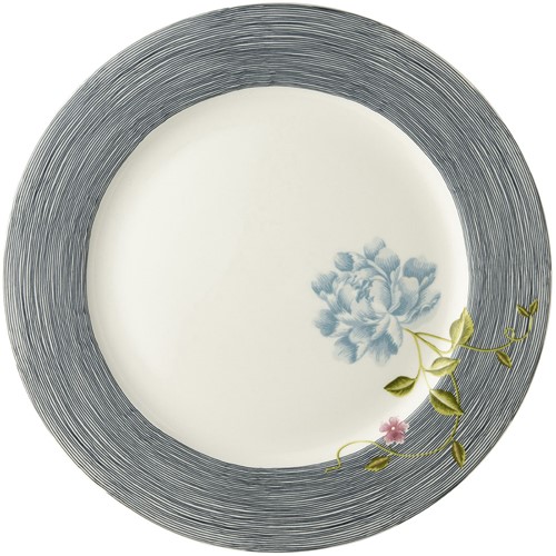 Laura Ashley Plate 30 cm Midnight Pinstripe