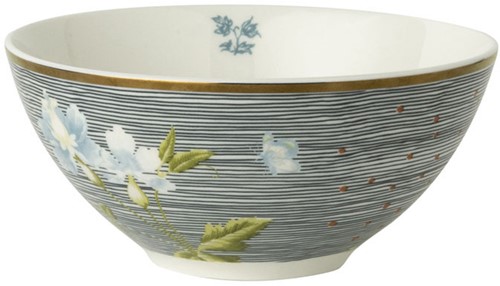Laura Ashley Bowl 13 cm Midnight Pinstripe