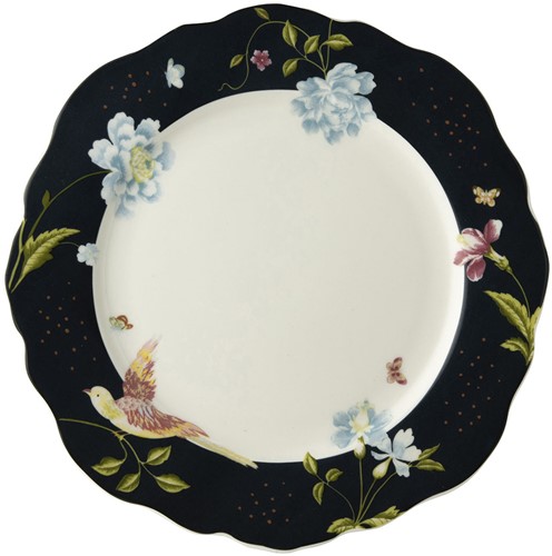 Laura Ashley Plate Irregular 24,5 cm Midnight Uni