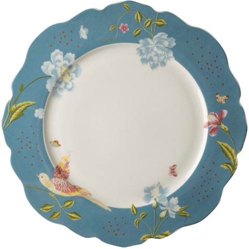 Laura Ashley Plate Irregular 24,5 cm Seaspray Uni