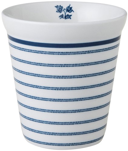 Laura Ashley Mug without Handle Candy Stripe 27 cl.