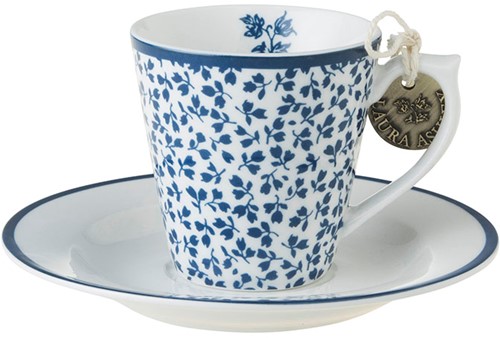 Laura Ashley Cup and Saucer Espresso Floris 9 cl.
