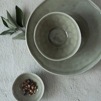 Dutch Rose Plate 21,5 cm Olive-8