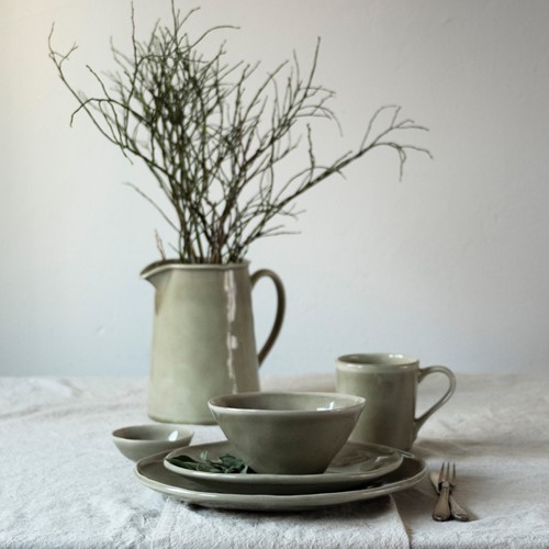 Dutch Rose Plate 21,5 cm Olive-9
